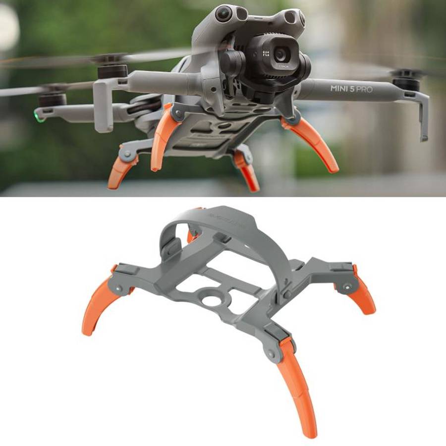 For DJI Mini 5 Pro Sunnylife Landing Gear Heightened Spider Gears Extensions Support Leg Protecto...