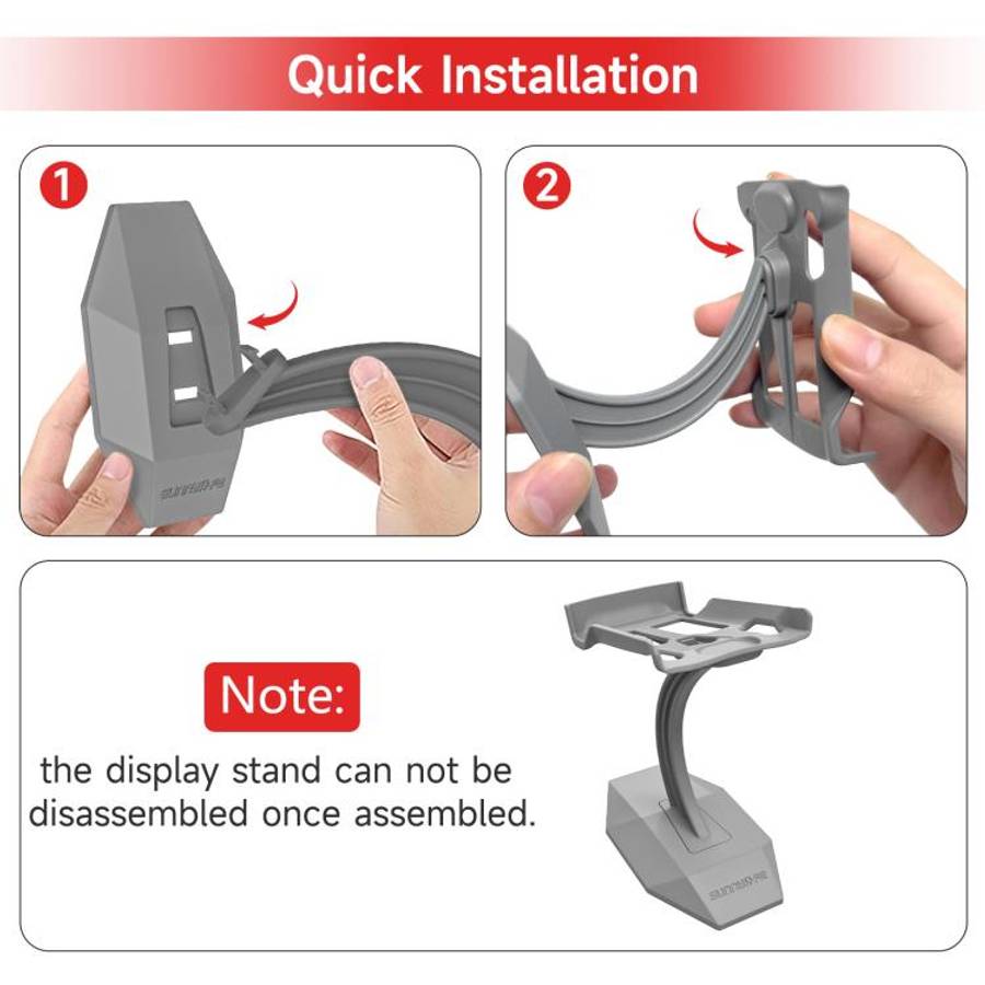 For DJI Mini 5 Pro / 4 Pro / 3 Pro Sunnylife Desktop Display Stand Drone Mount Exhibition Base Br...
