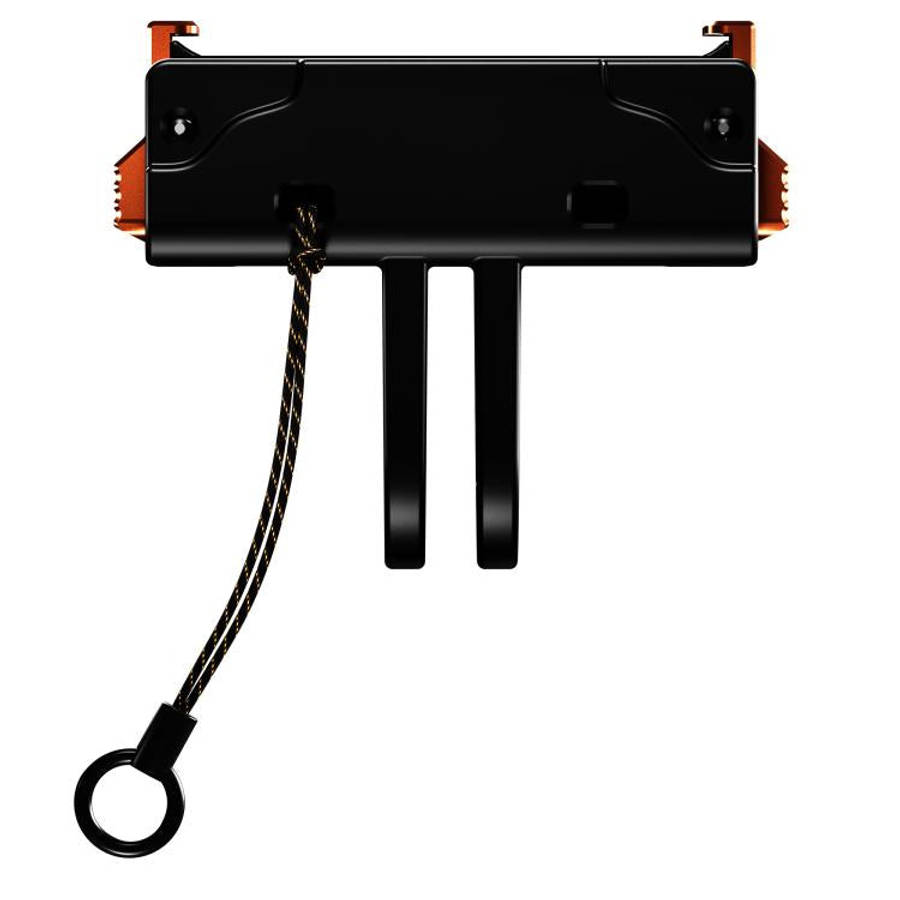 For DJI Osmo Action 6 STARTRC Plastic Quick-release Base Adapter Bracket (Black)
