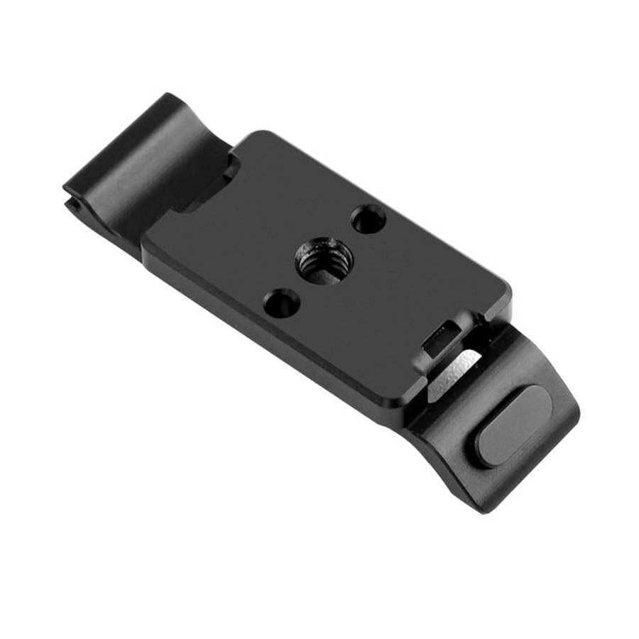 For DJI Osmo 360 YELANGU CNC Aluminum Horizontal Mounting Plate 1/4-20 Quick Release Expansion Ba...