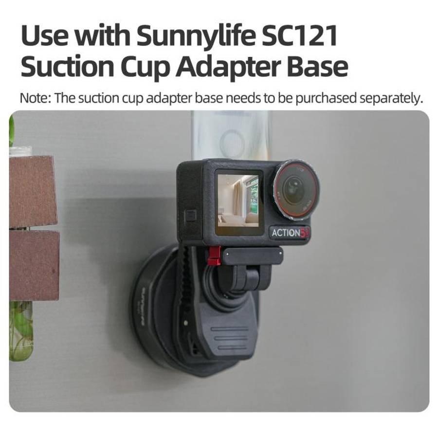 Sunnylife Magnetic Quick-Release Backpack Clip Action Camera Clamp Vertical-Horizontal Mount for ...