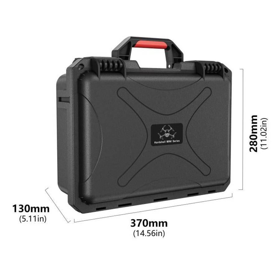 For DJI Mini 5 Pro STARTRC Waterproof ABS Suitcase Shoulder Storage Box (Black)