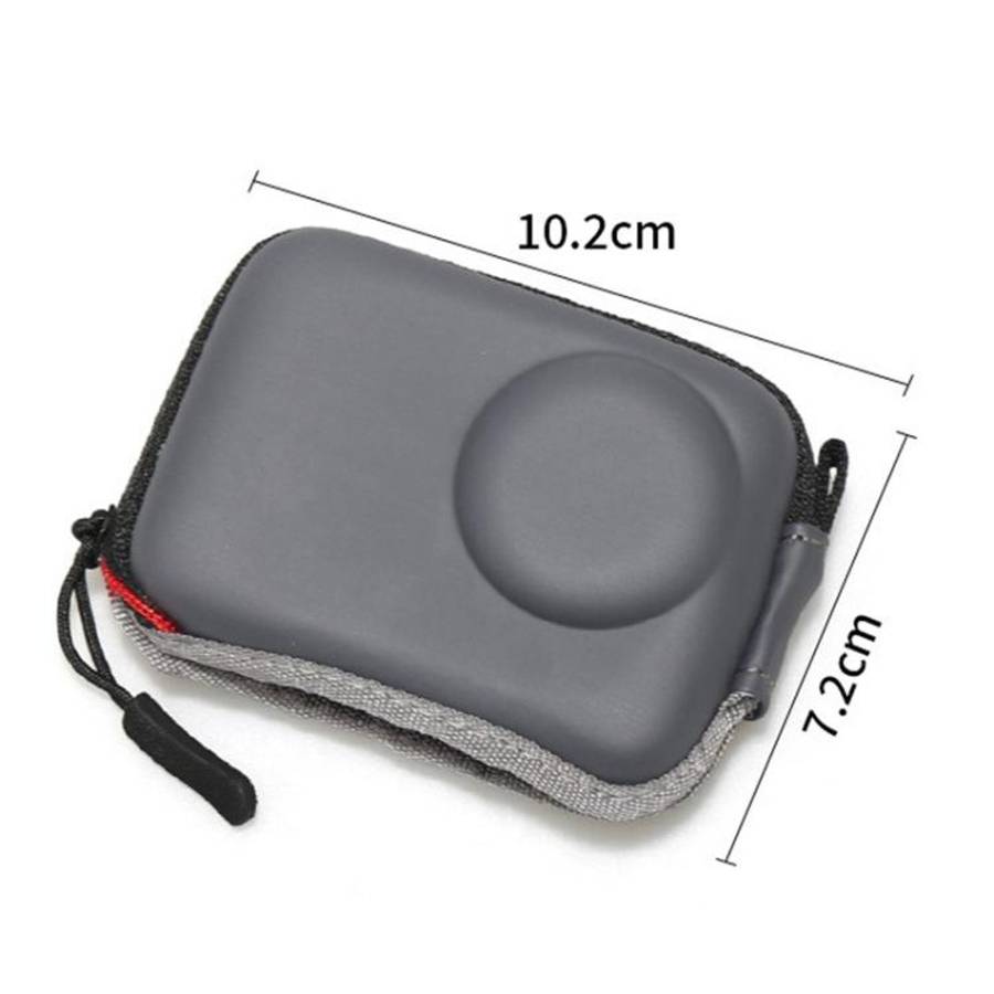 For DJI Osmo Action 5 Pro / 4 / 3 Mini Portable Body PU EVA Storage Bag (Black)