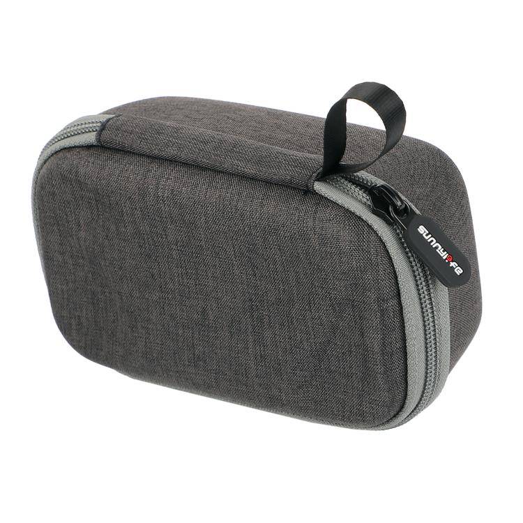 For DJI Osmo 360 Sunnylife Mini Travel Hard Storage Box Bag (Grey)