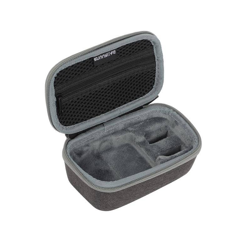 For DJI Osmo 360 Sunnylife Mini Travel Hard Storage Box Bag (Grey)