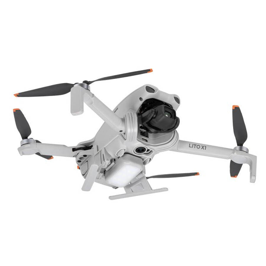For DJI Lito 1 / X1 STARTRC LED Light Heightened Landing Gear Training Rack (Grey)