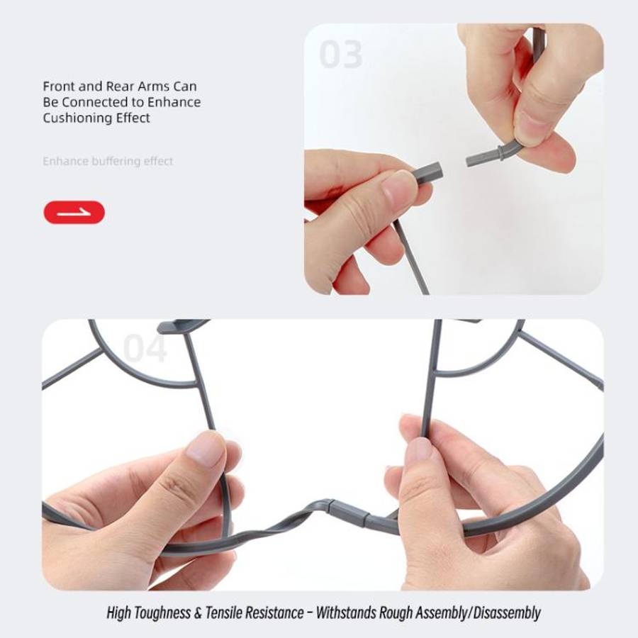 For DJI Mini 5 Pro STARTRC Drone Propeller Protective Guard Anti-collision Ring (Grey)