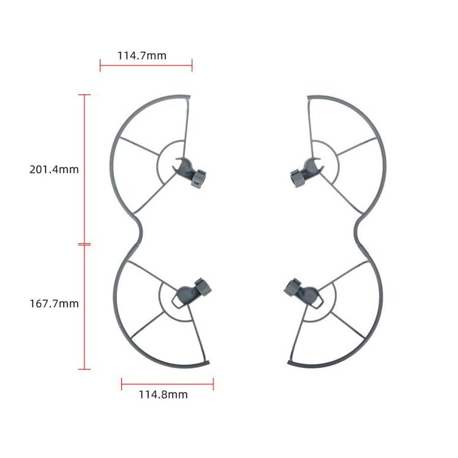 For DJI Mini 5 Pro STARTRC Drone Propeller Protective Guard Anti-collision Ring (Grey)