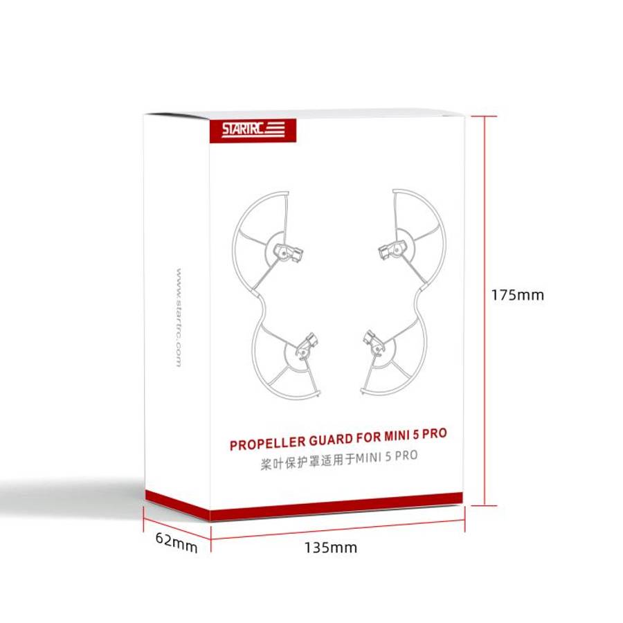For DJI Mini 5 Pro STARTRC Drone Propeller Protective Guard Anti-collision Ring (Grey)