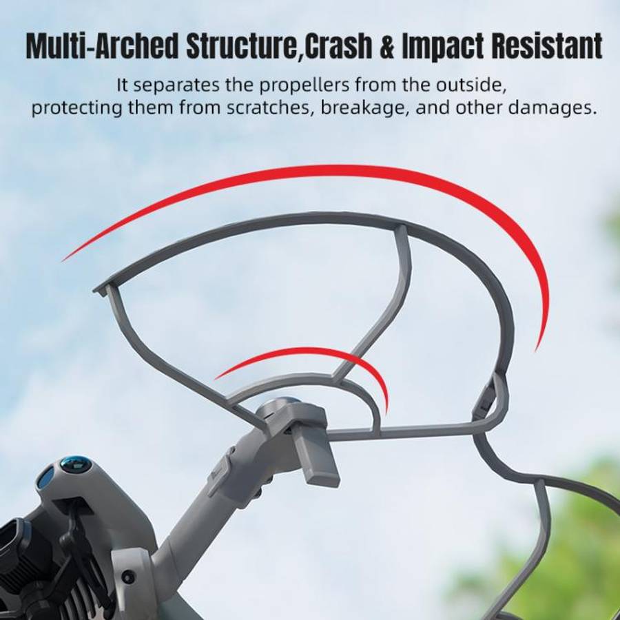 For DJI Mini 5 Pro STARTRC Drone Propeller Protective Guard Anti-collision Ring (Grey)