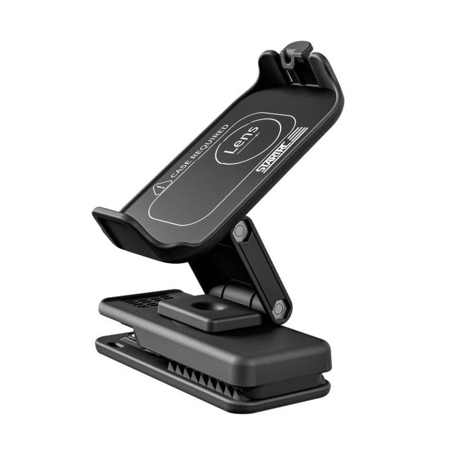 For DJI Osmo Nano STARTRC Backpack Clip Adjustable Action Camera Clamp Quick-Release Mount (Black)