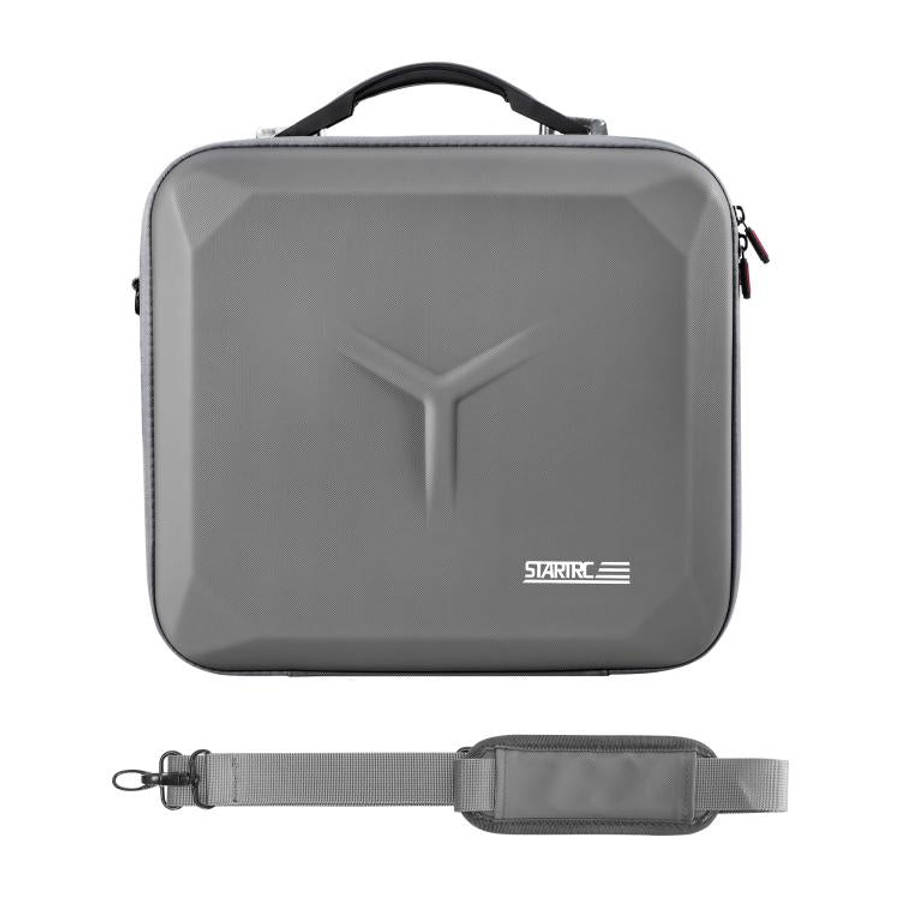 For DJI Mavic 4 Pro / RC 2 STARTRC Shoulder PU Storage Bag Handbag (Grey)