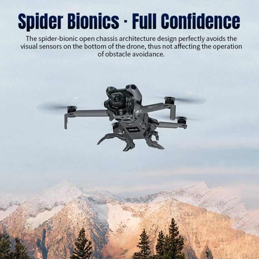 For DJI Mini 5 Pro STARTRC Independent Spider-Leg Heightened Landing Gear Training Rack (Grey)