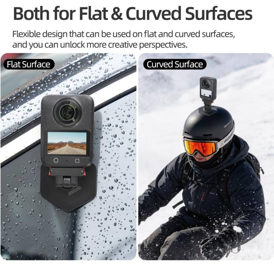 Sunnylife Magnetic Flexible Adhesive Helmet Mount Base Quick-Release Action Camera Holder For DJI...