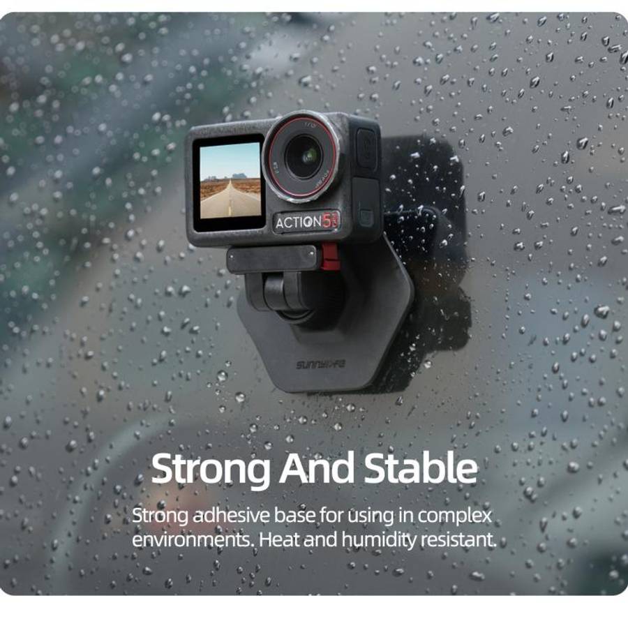 Sunnylife Magnetic Flexible Adhesive Helmet Mount Base Quick-Release Action Camera Holder For DJI...