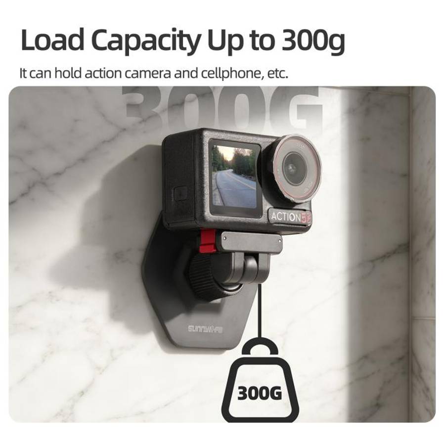 Sunnylife Magnetic Flexible Adhesive Helmet Mount Base Quick-Release Action Camera Holder For DJI...