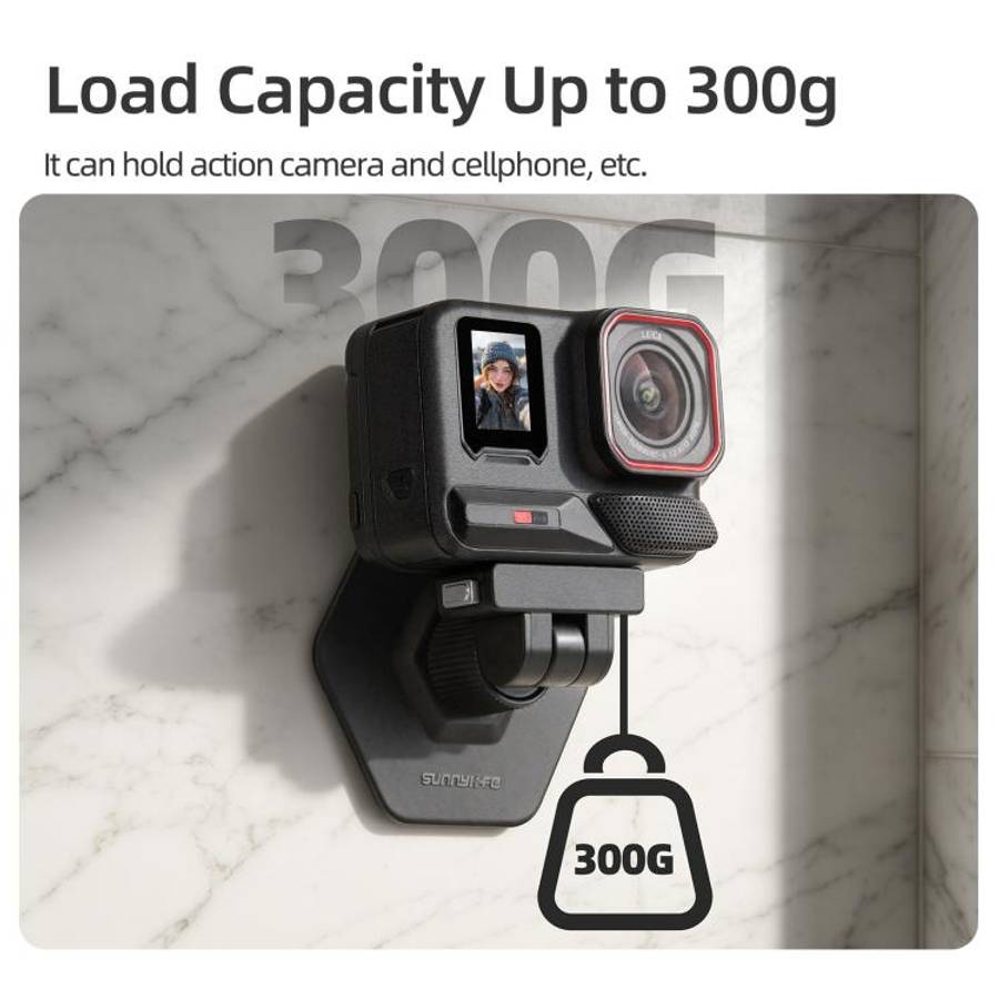 Sunnylife Magnetic Flexible Adhesive Helmet Mount Base Quick-Release Action Camera Holder For Ins...