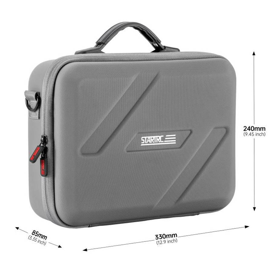 For DJI Lito 1 / X1 STARTRC Shoulder PU Storage Bag Handbag (Grey)