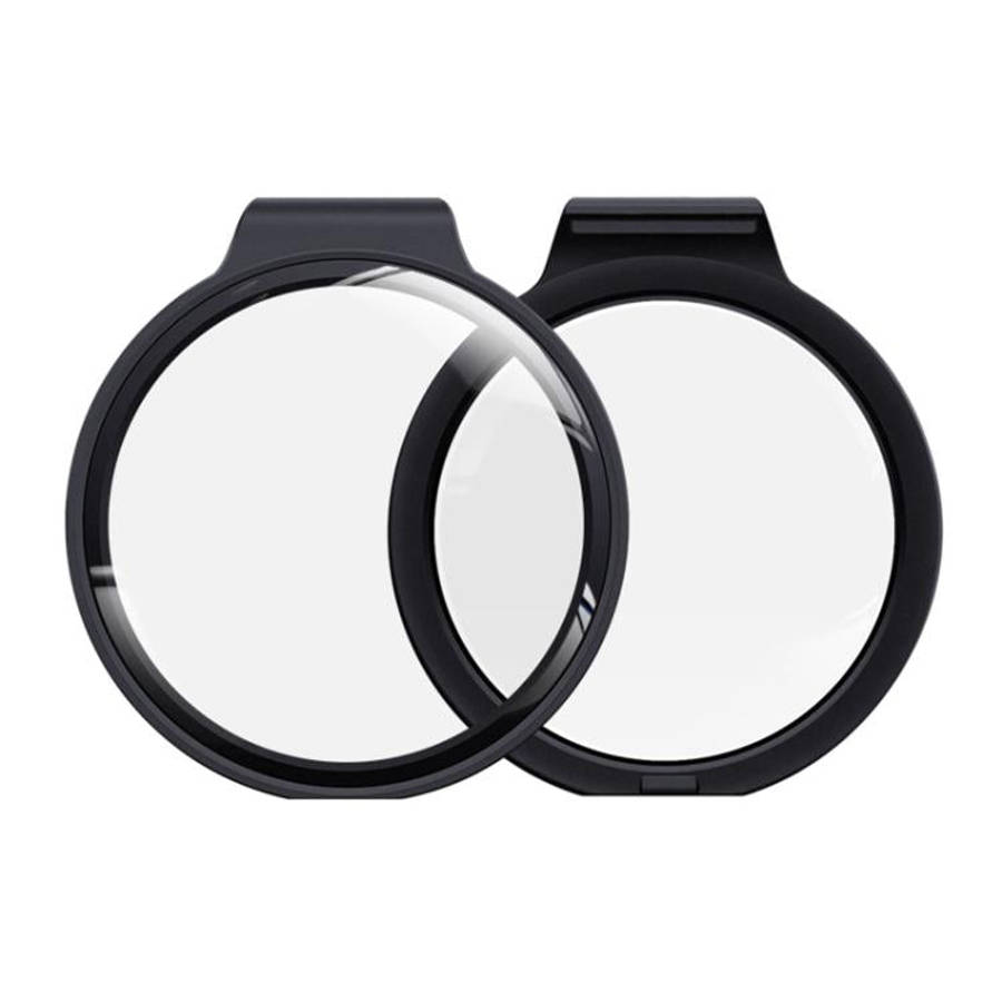 For DJI Osmo 360 Camera Optical Tempered Glass Cover Protective Lens Guard (Black)