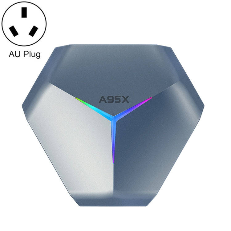A95X F4 8K UHD Smart TV BOX Android 10.0 Media Player with Remote Control, Amlogic S905X4 Quad Co...