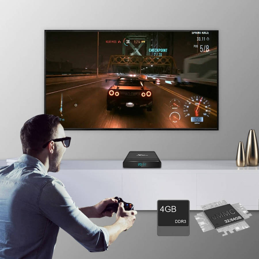 X96 Air 8K Smart TV BOX Android 9.0 Media Player with Remote Control, Quad-core Amlogic S905X3, R...