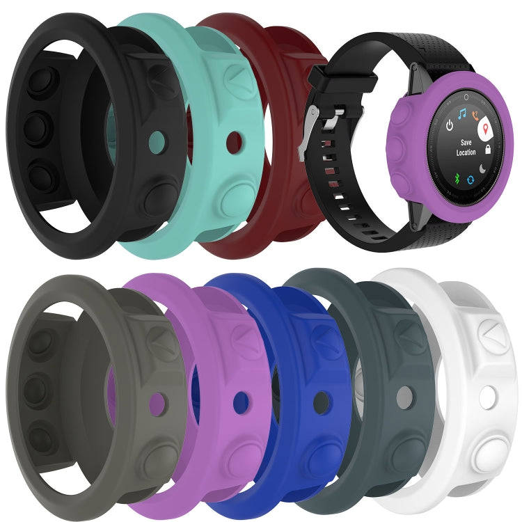 Smart Watch Silicone Protective Case, Host not Included for Garmin Fenix 5S(White)
