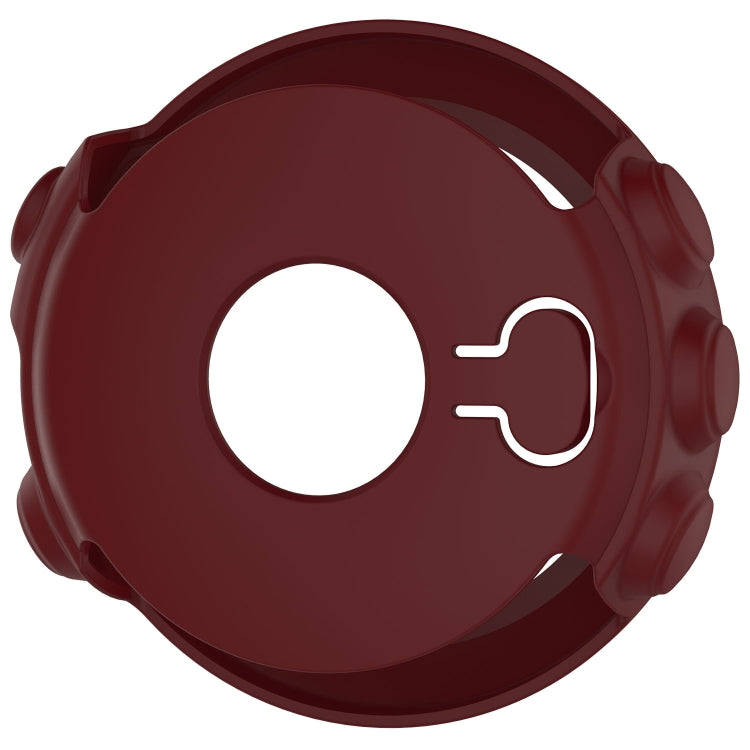 Smart Watch Silicone Protective Case, Host not Included for Garmin Fenix 5X(Dark Red)