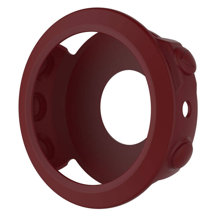 Smart Watch Silicone Protective Case, Host not Included for Garmin Fenix 5(Dark Red)