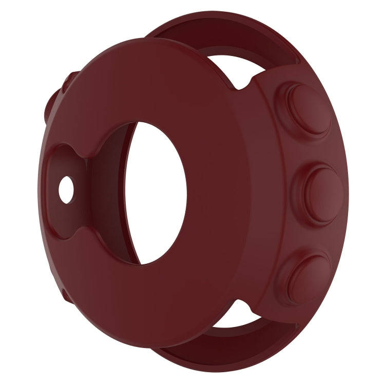 Smart Watch Silicone Protective Case, Host not Included for Garmin Fenix 5(Dark Red)