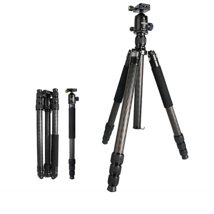BEXIN W324C G44 Carbon Fiber Tripod Stable Shooting Camera for Video Point Dslr Camera