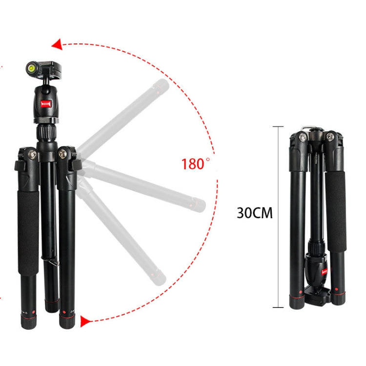 BEXIN MS12 Portable Lightweight Camera Ball Head Tripods Stand for Digital SLR DSLR camera