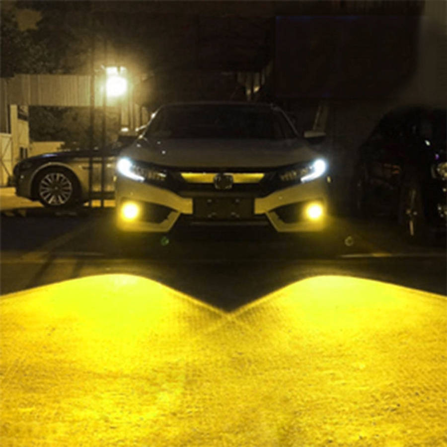 9005 2 PCS DC12-24V / 10.5W Car Fog Lights with 24LEDs SMD-3030 & Constant Current, Box Packaging...