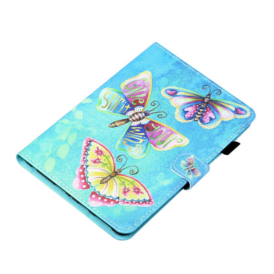 For Huawei Honor Pad 6 / X6 & Enjoy 2 & MatePad T10 / T10S Colored Drawing Stitching Horizontal F...