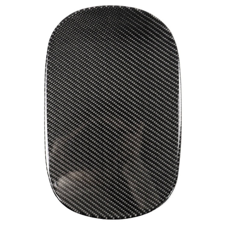 Car Carbon Fiber Fuel Tank Cap Decorative Sticker for Mercedes-Benz C Class W205 2015-2018, Left ...