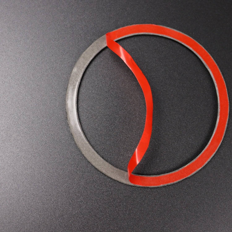 4 PCS Car Carbon Fiber Door Horn Ring Decorative Sticker for Mercedes-Benz C Class W205 C180 C200...