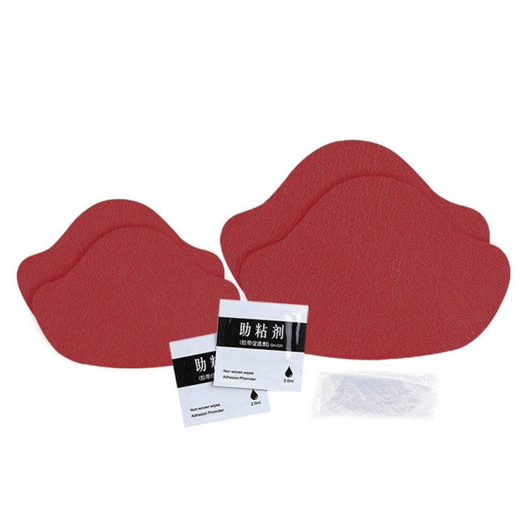 064 Sneakers Self-adhesive Anti-abrasion Anti-slip Heel Protective Sticker(Red)