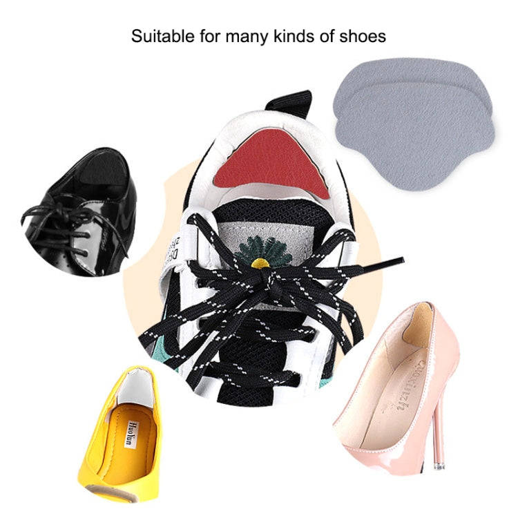064 Sneakers Self-adhesive Anti-abrasion Anti-slip Heel Protective Sticker(Red)
