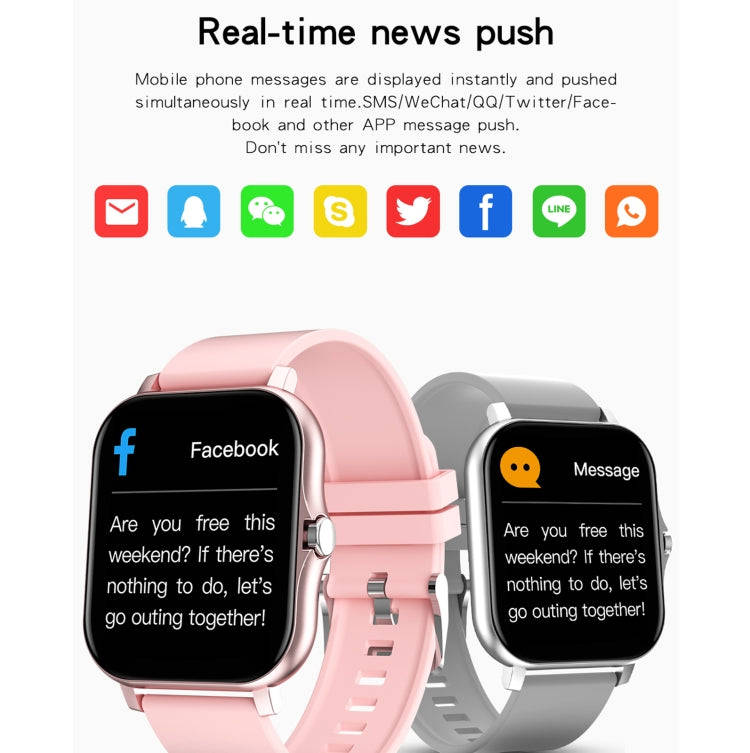 GT20 1.69 inch TFT Screen IP67 Waterproof Smart Watch, Support Music Control / Bluetooth Call / H...