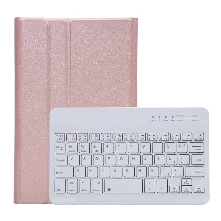 A220 Splittable Bluetooth Keyboard Leather Tablet Case for Samsung Galaxy Tab A7 Lite 8.7 T220 / ...