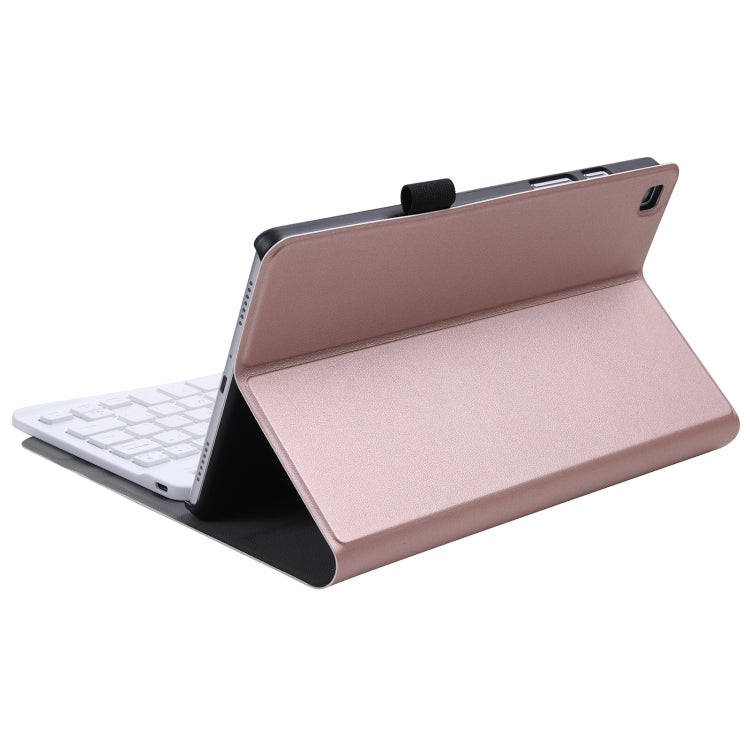 A220 Splittable Bluetooth Keyboard Leather Tablet Case for Samsung Galaxy Tab A7 Lite 8.7 T220 / ...