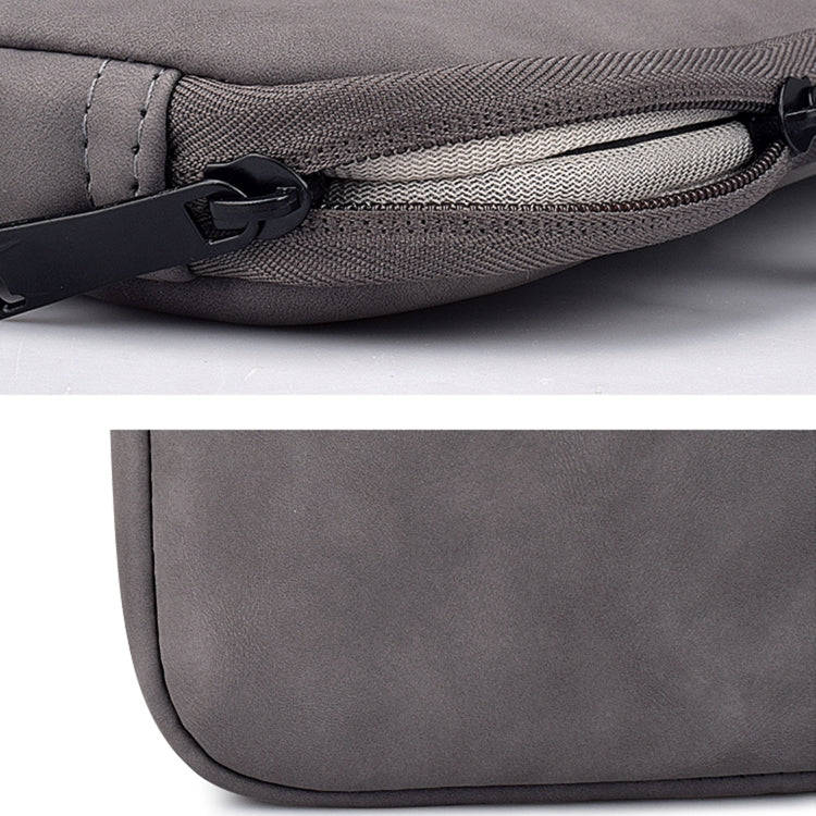 ND08 Sheepskin Notebook Iner Bag, Size:13.3 inch(Elegant Gray)