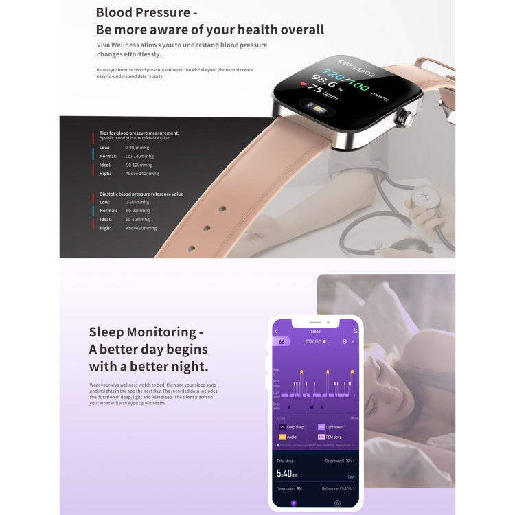 H1 1.3 inch TFT Screen IP68 Waterproof Smart Watch, Support Sleep Monitoring / Heart Rate Monitor...
