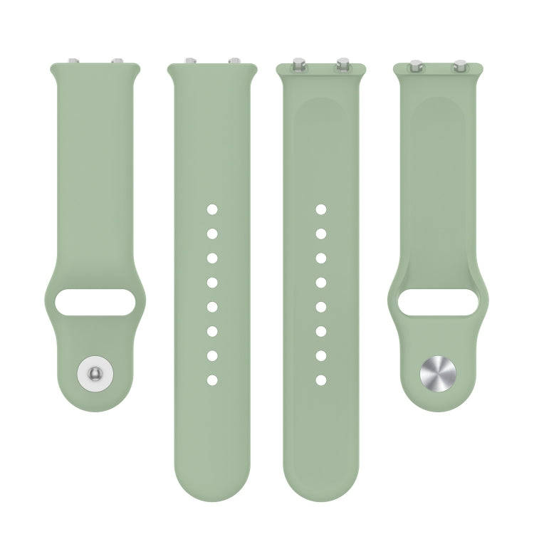 For Meizu Watch Silicone Watch Band, Size: One Size(Ice Lake Green)