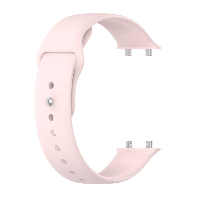 For Meizu Watch Silicone Watch Band, Size: One Size(Light Pink)