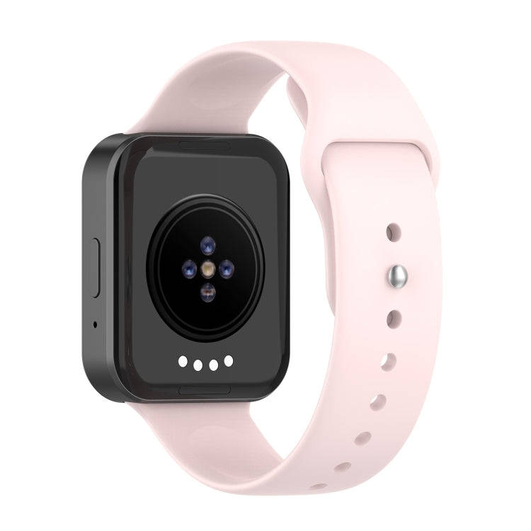 For Meizu Watch Silicone Watch Band, Size: One Size(Light Pink)
