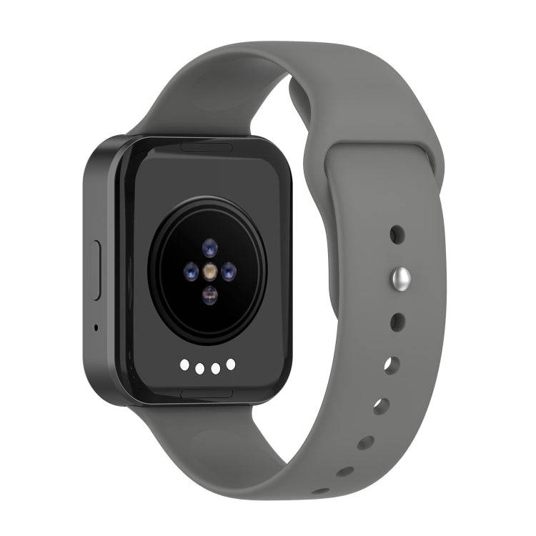 For Meizu Watch Silicone Watch Band, Size: One Size(Dark Grey)