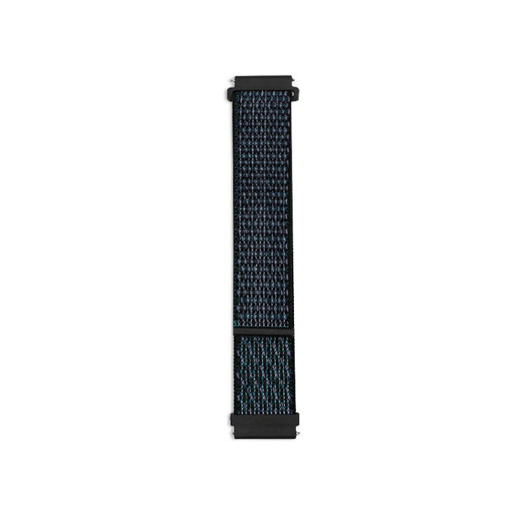 For Samsung Galaxy Watch4 Classic/Watch4 Nylon Loop Watch Band(Grape Purple)