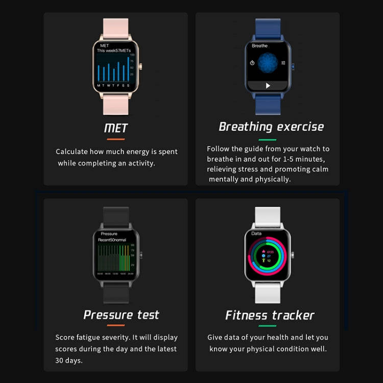 MX7 1.69 inch IPS Touch Screen IP68 Waterproof Smart Watch, Support Sleep Monitoring / Heart Rate...