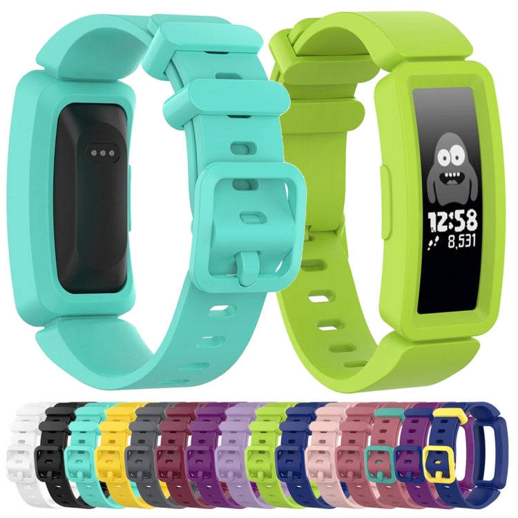 For Fitbit Inspire HR / Ace 2 Silicone Smart Watch  Watch Band(Yellow)