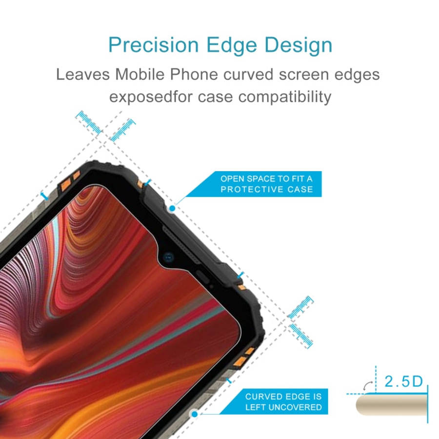 10 PCS 0.26mm 9H 2.5D Tempered Glass Film For Doogee S96 Pro